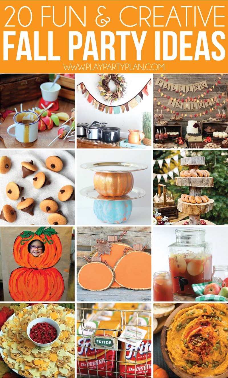 20 Amazing Fall Party Ideas You ll Fall In Love With Play Party Plan