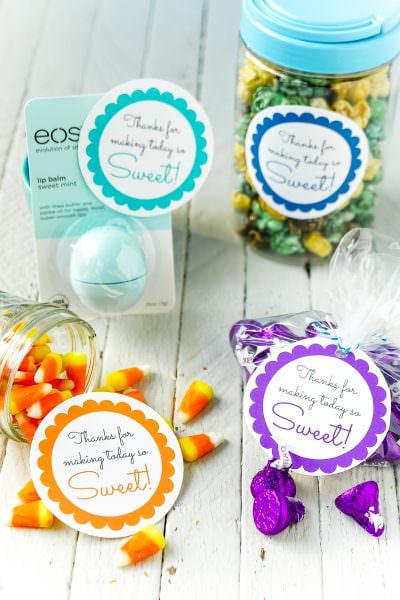 Free Printable Baby Shower Favor Tags in 20+ Colors - Play Party Plan