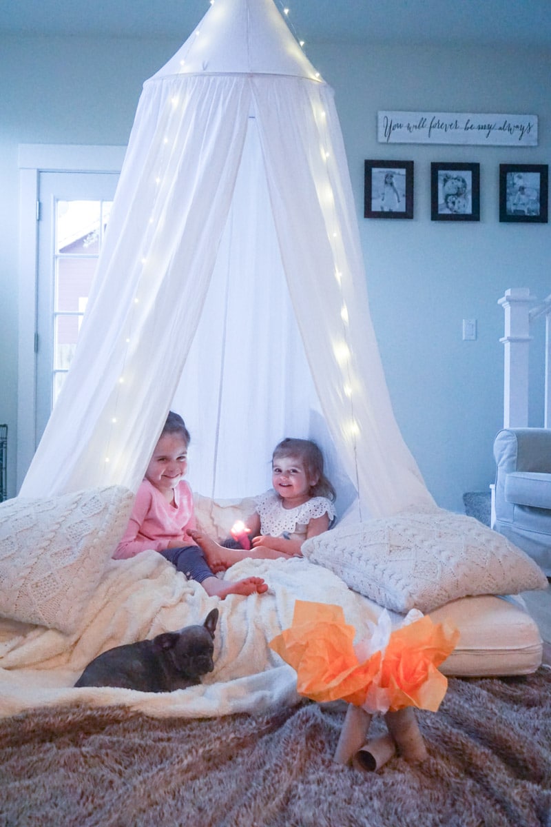Indoor camping for kids (and big kids) – Family Friendly Working