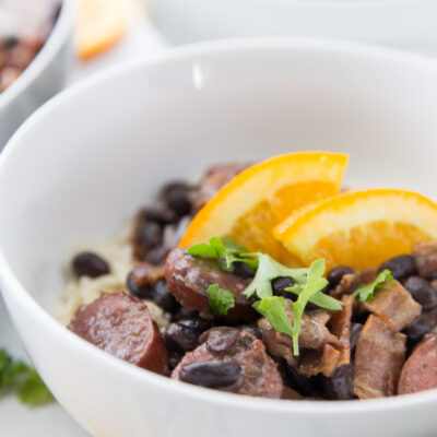 Easy Feijoada Recipe (Brazilian Black Bean Stew) - Play Party Plan