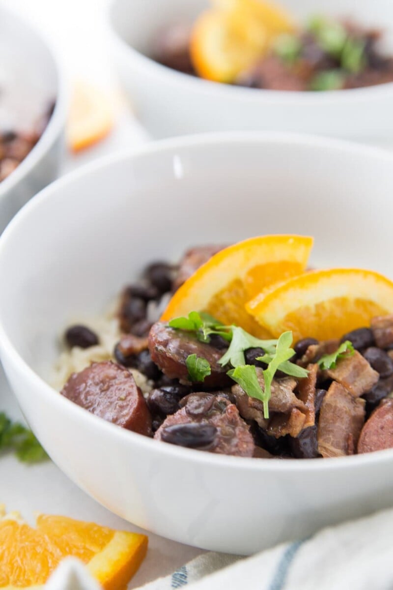 Easy Feijoada Recipe (Brazilian Black Bean Stew) - Play Party Plan