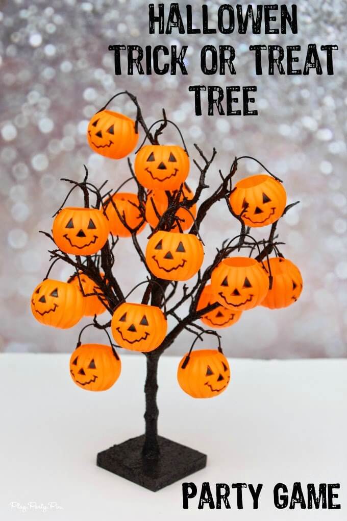 Halloween Trick Or Treat Tree Play Party Plan