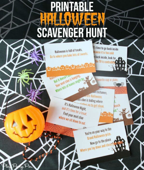 Free Printable Halloween Scavenger Hunt That s Perfect For Kids