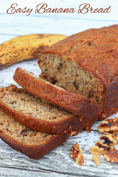 Easy Banana Bread Recipe