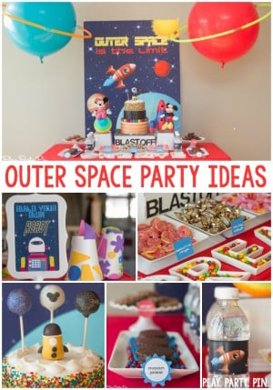 Disney Imagicademy Outer Space Party Ideas