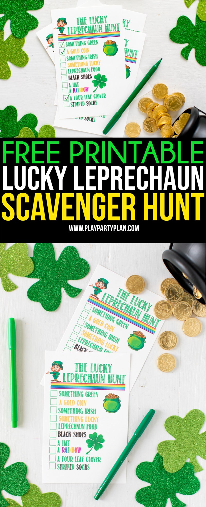 Fun Lucky Leprechaun Games for St. Patrick's Day Play Party Plan