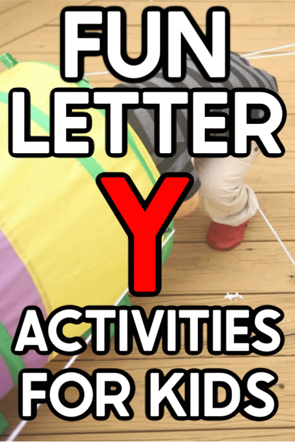 Fun Letter Y Activities for Kids