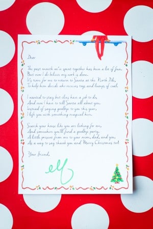 Fun Elf on the Shelf Goodbye Ideas (Free Printables!) - Play Party Plan