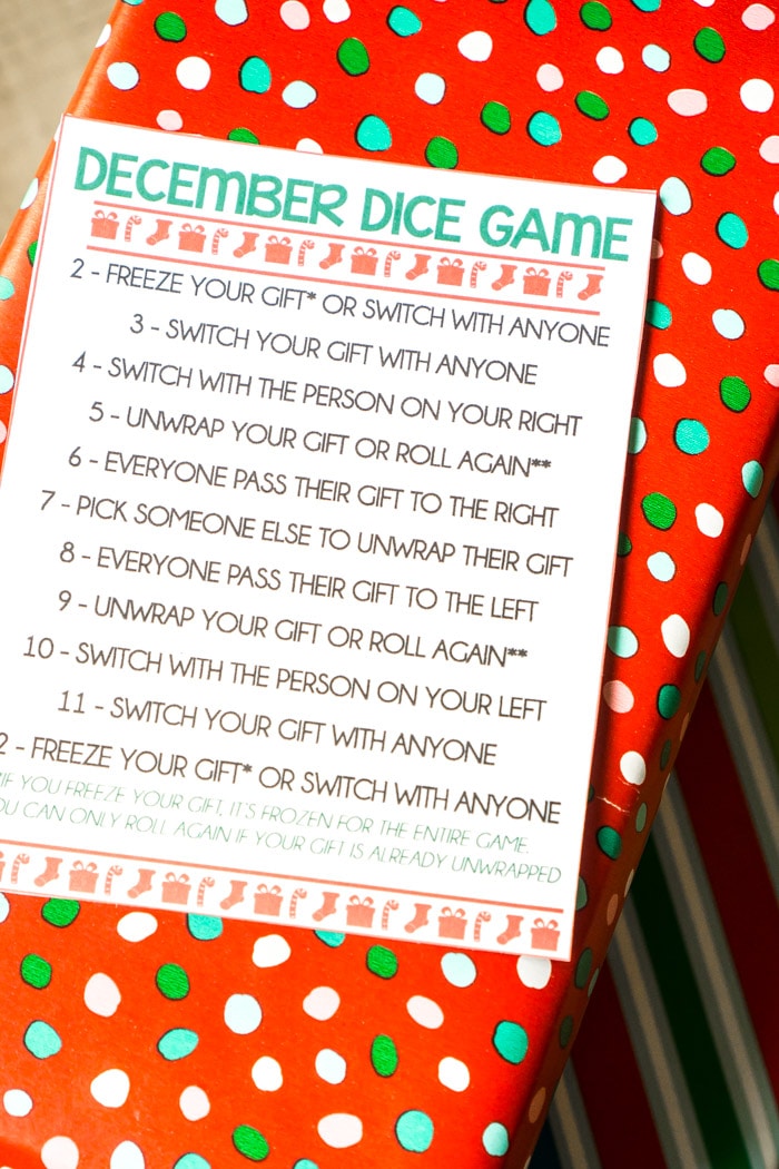 Christmas Gift Exchange Game Holiday Office Party Game 