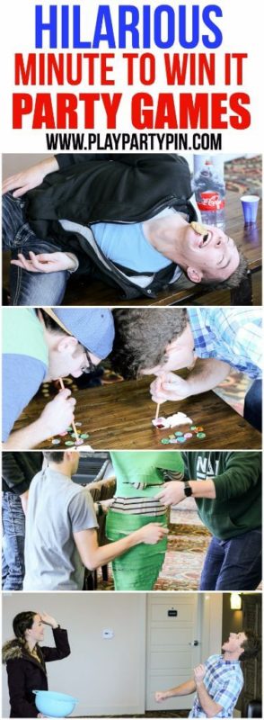11 Ridiculously Fun Minute to Win It Games for Groups of All Ages