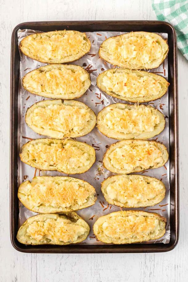 Creamy Twice Baked Boursin Cheese Potatoes - Play Party Plan