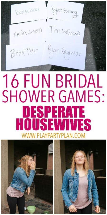 16 Hilarious Bridal Shower Games Play Party Plan