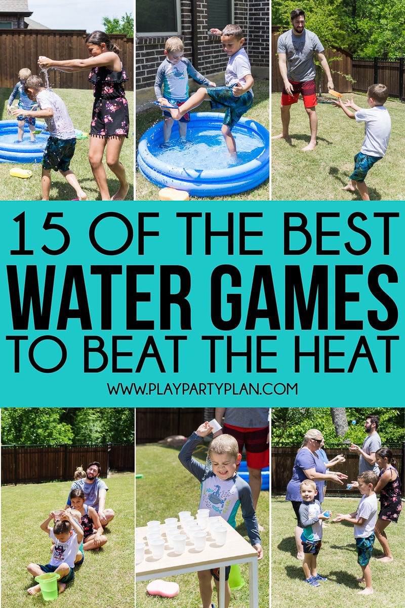 kort nadering inhoud 15 Best Water Games for Kids and Adults - Play Party Plan