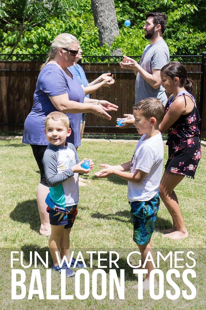 One of the easiest water games for adults and kids
