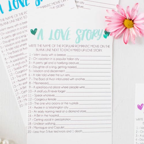 23 More Fun Bridal Shower Games Play Party Plan