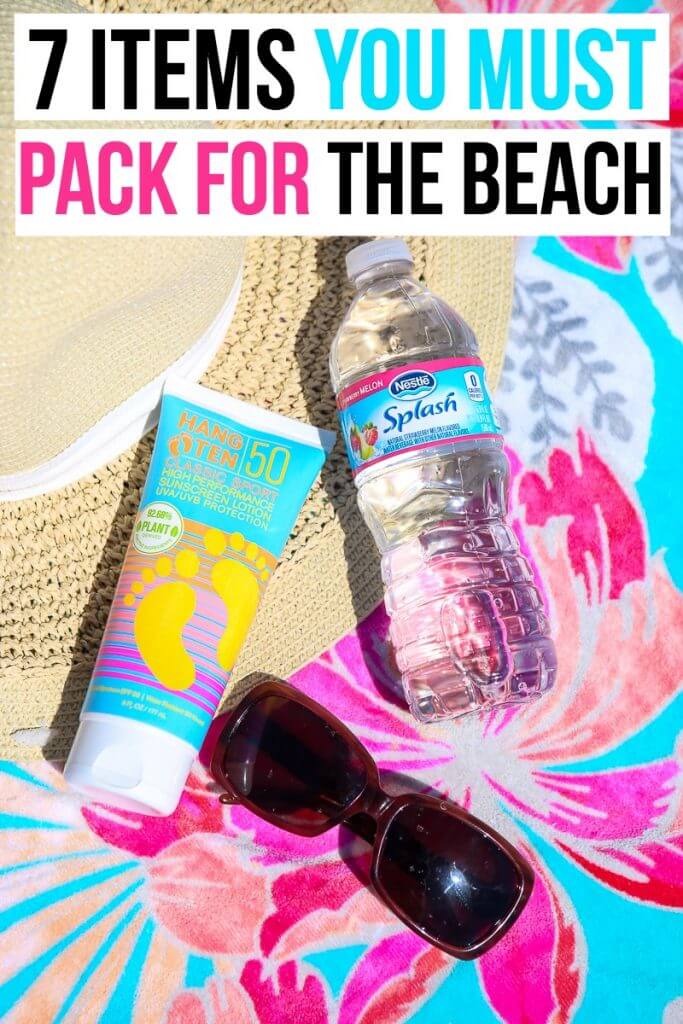 7 Items You Should Always Pack For The Beach To Have A Great Day