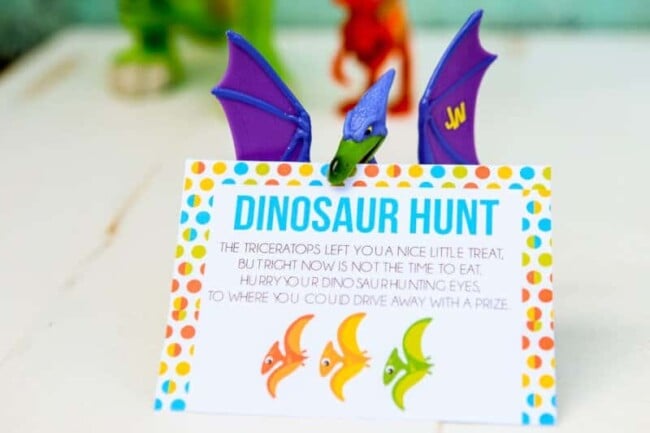 dino treasure hunt