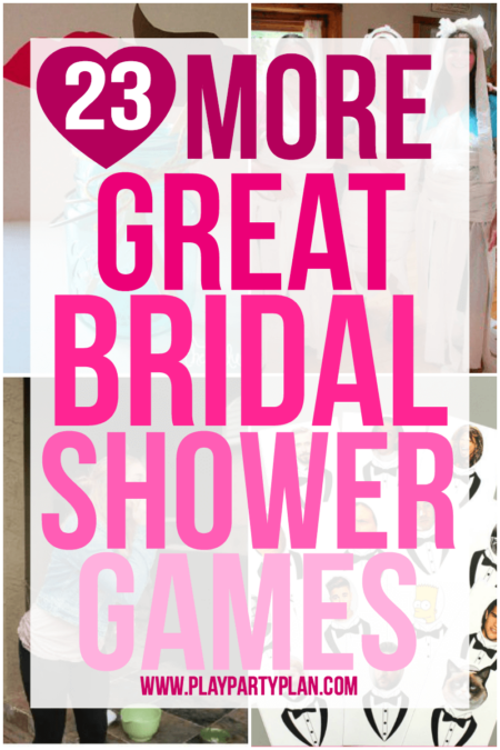 23 More Fun Bridal Shower Games Play Party Plan