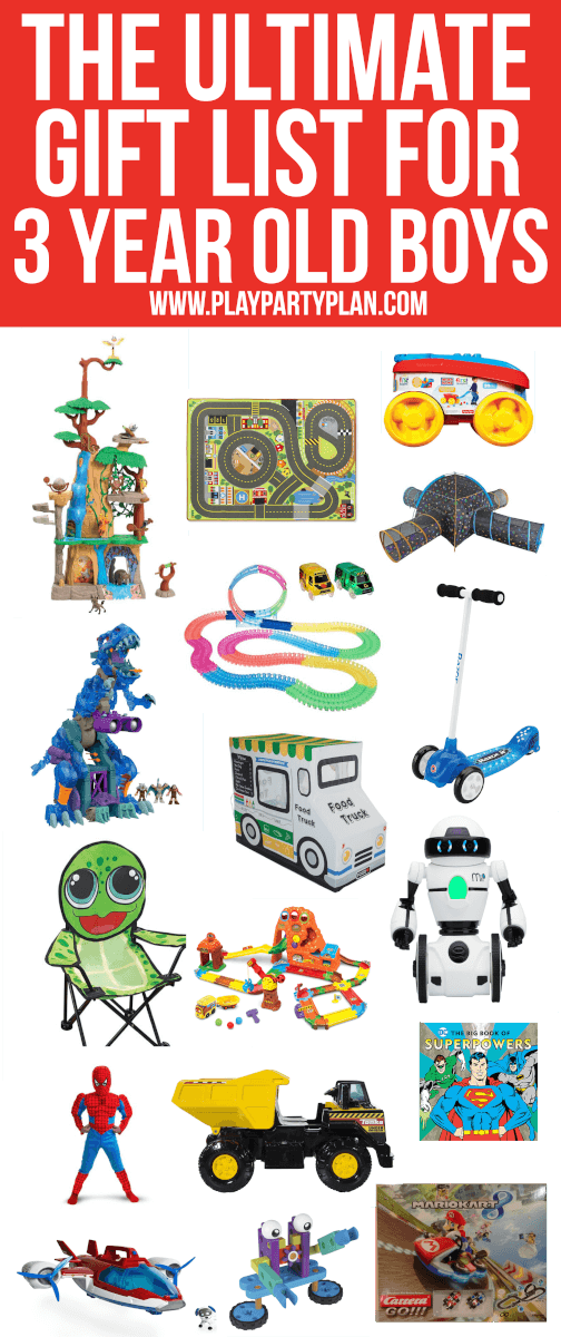 toy ideas for 3 year old boy