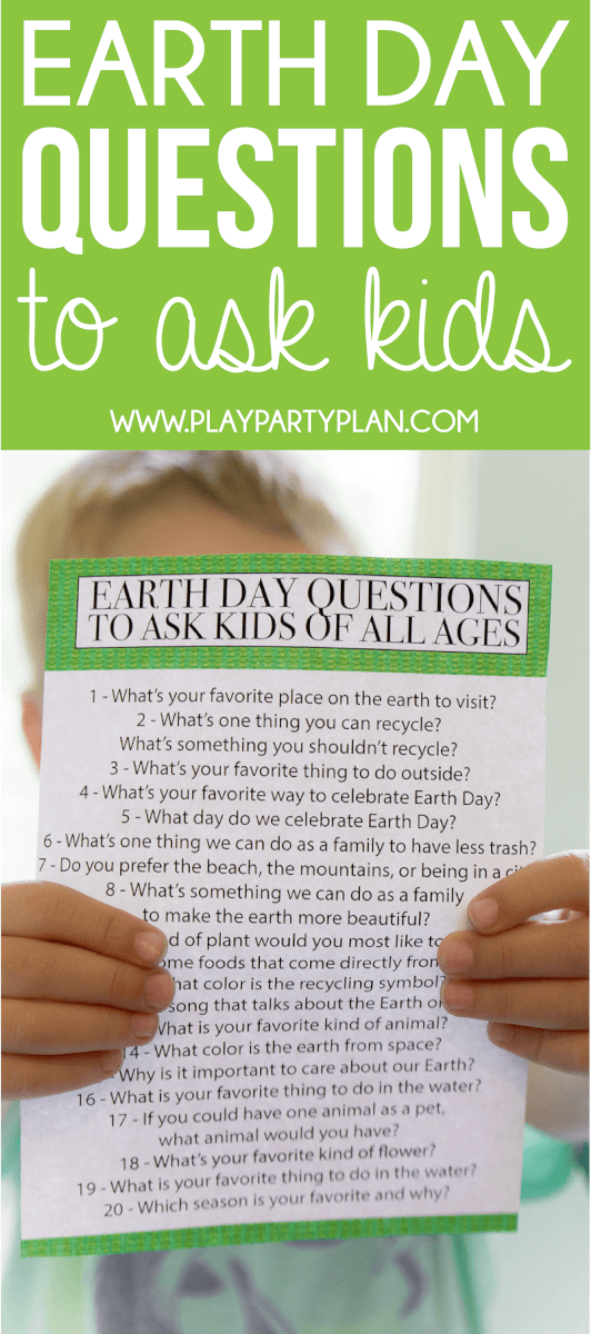 Free Printable Earth Day Quiz For Kids Of All Ages