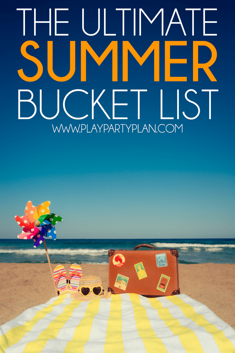 Teenager Summer Bucket List 2020