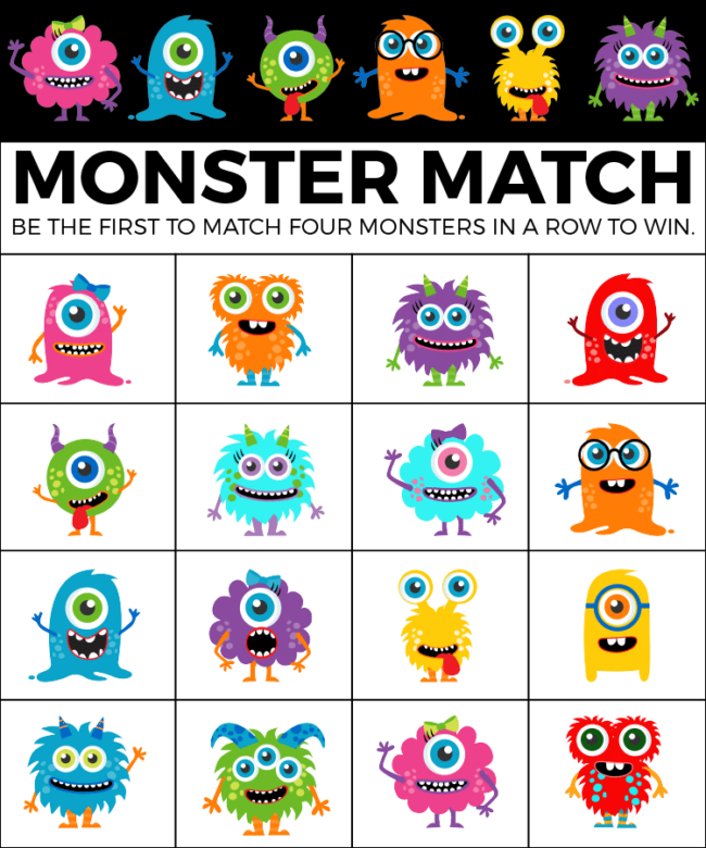 Free Printable Halloween Bingo Game (20 Cards) - Play Party Plan