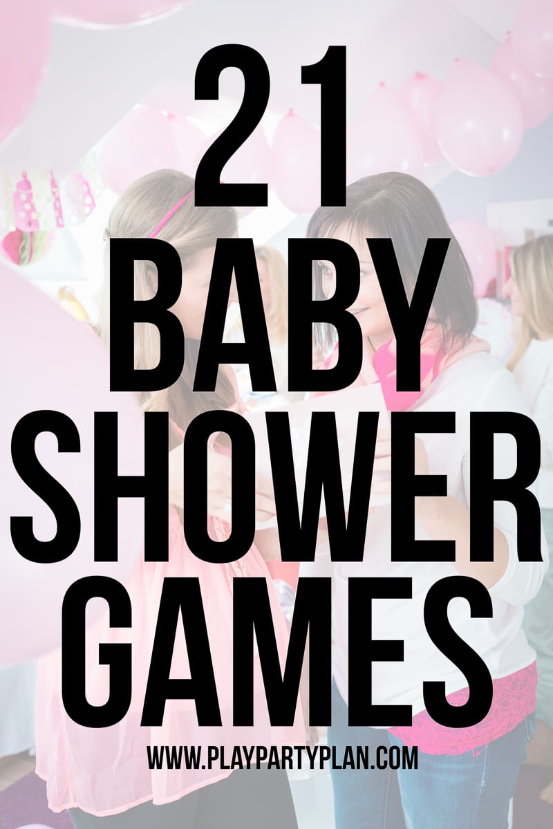 20 Best Ever Baby Shower Games - Play Party Plan