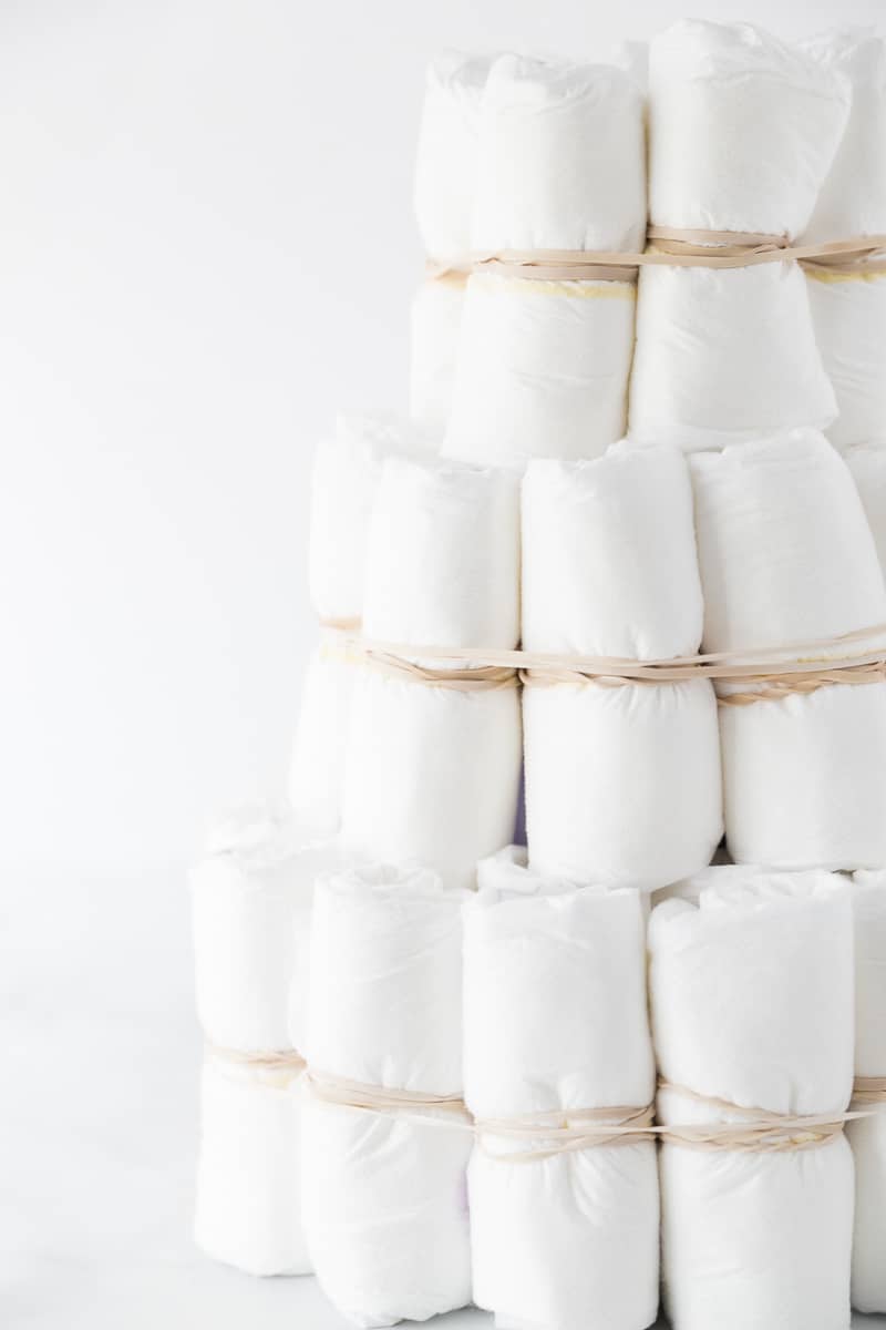 How to Make a Diaper Cake in 3 Super Simple Steps - 73