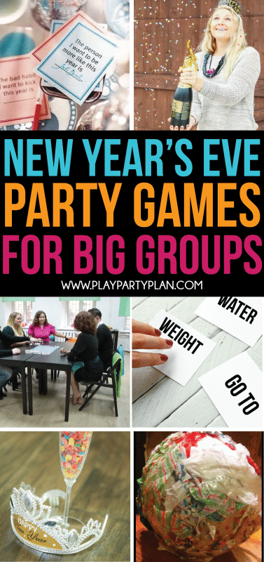 New Years Eve Party Game New Year's Eve Wedding 