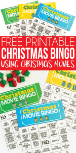 Free Printable Holiday Movie Christmas Bingo Cards - Play.Party.Plan