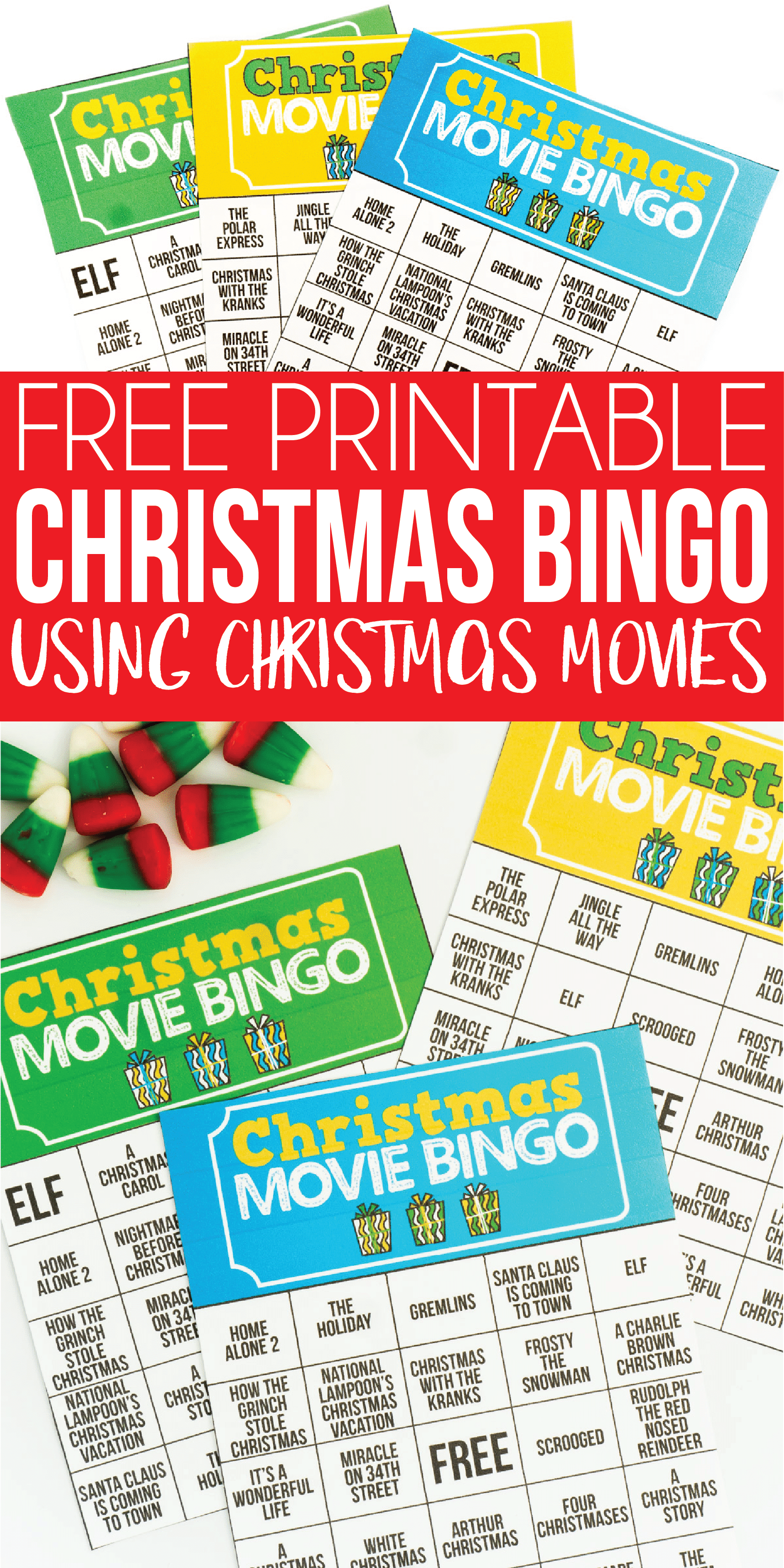 Bingo for large groups printable