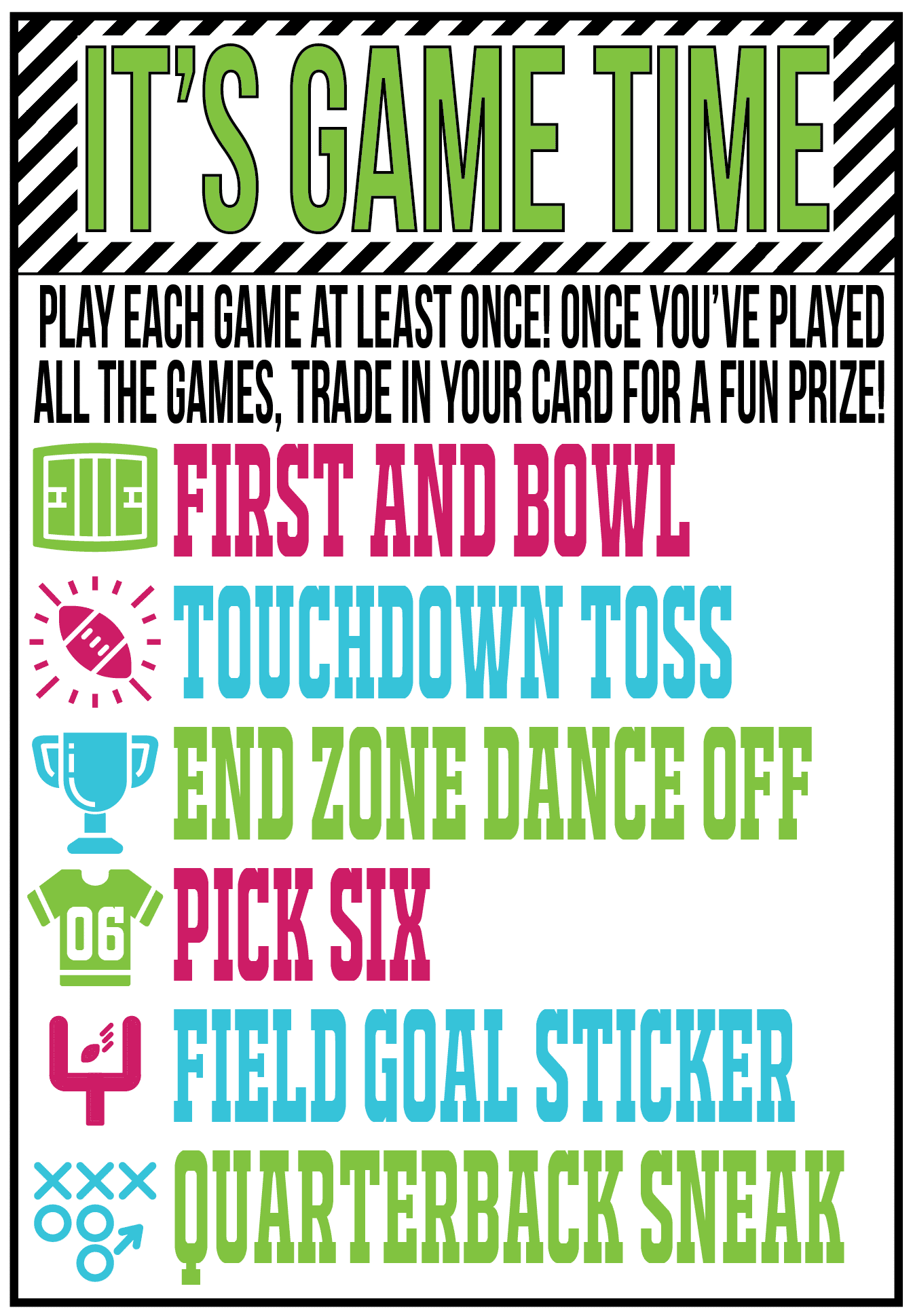 Football Party Games for Kids and Other Touchdown Worthy Party Ideas