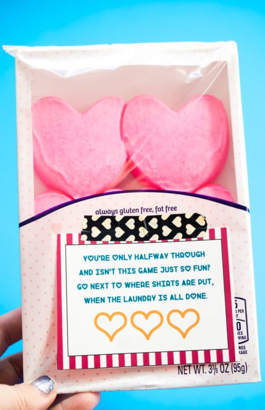 Free Printable Valentine's Day Scavenger Hunt Kids & Adults Will Love