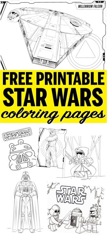 Free Printable Star Wars Coloring Pages - 9