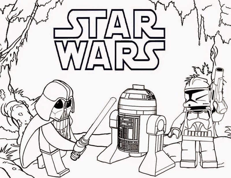 Free Printable Star Wars Coloring Pages - 26