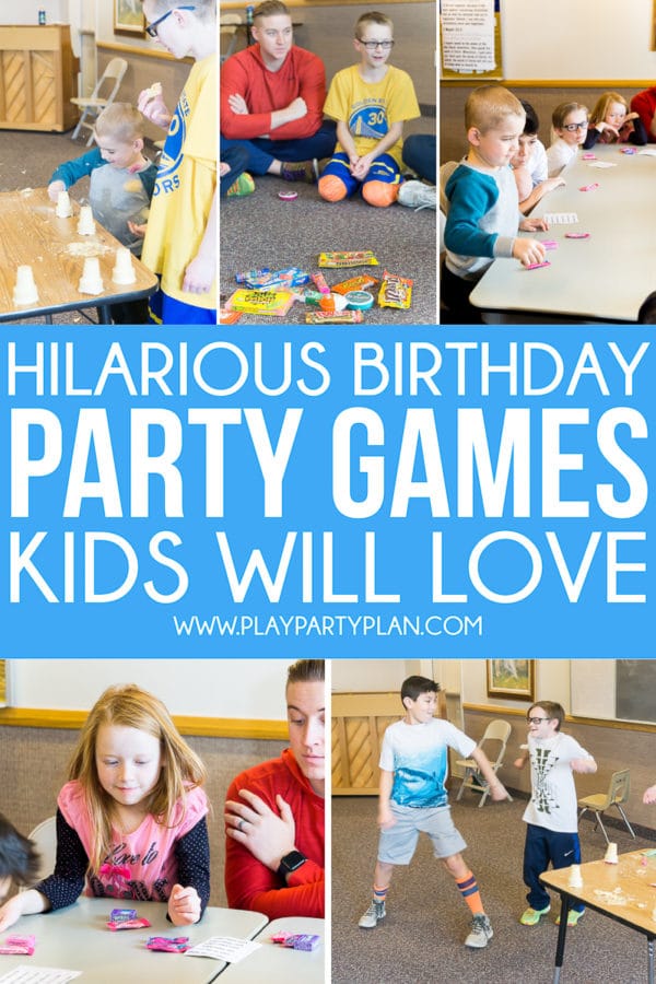 Hilarious Birthday Party Games For Kids Adults Play Party Plan