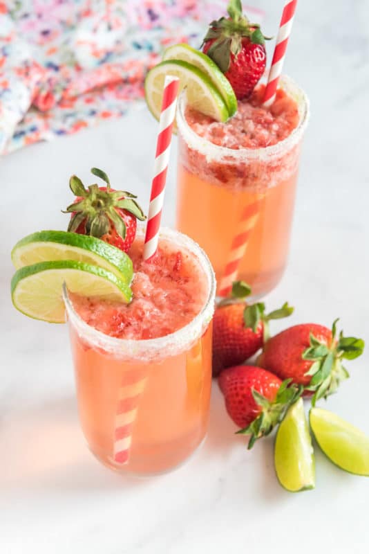 A Refreshingly Delicious Strawberry Citrus Mocktail Recipe