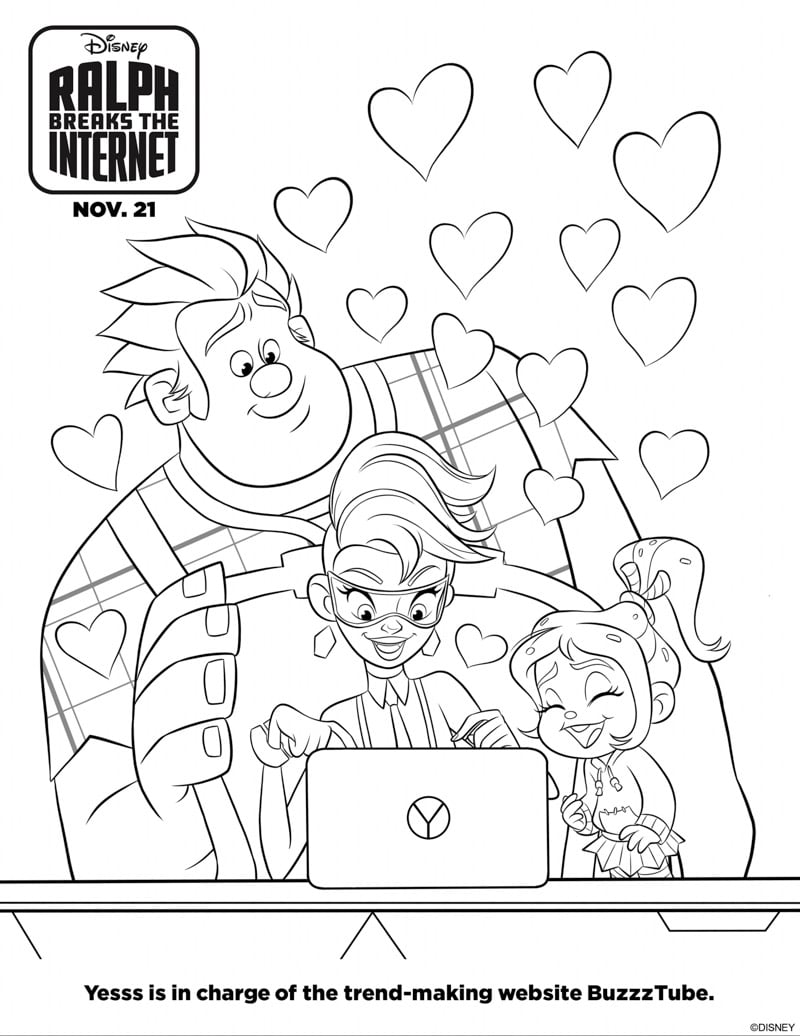 Free Printable Wreck it Ralph Coloring Pages - 55