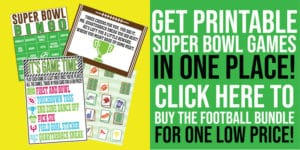 Free Printable Football Bingo Cards - Play Party Plan