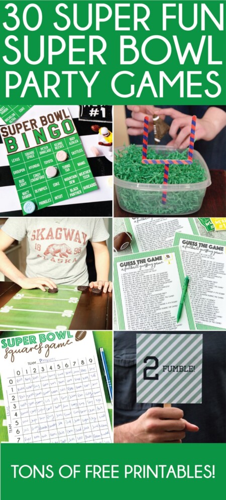 super bowl party games for small groups