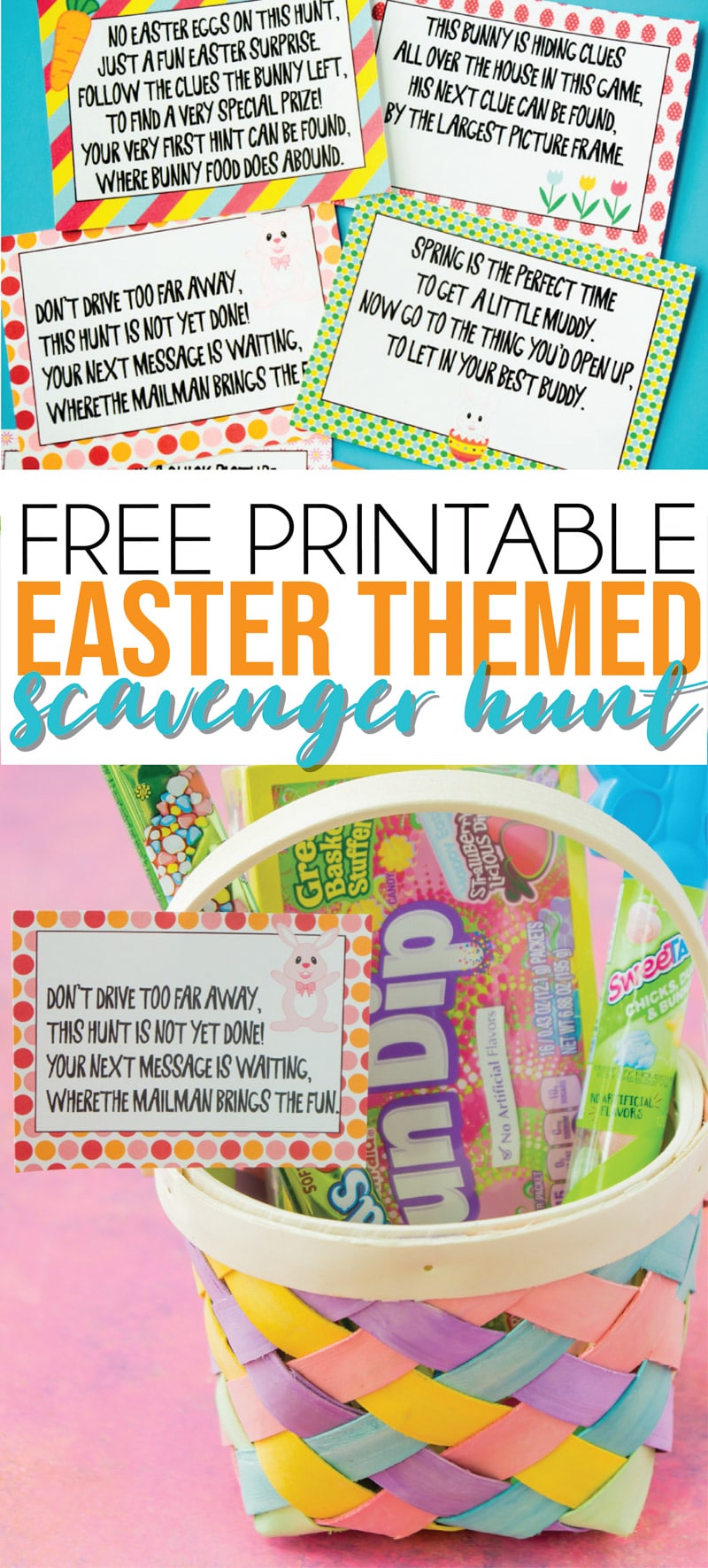 Easter Scavenger Hunt Clues {free Printable } Play Party
