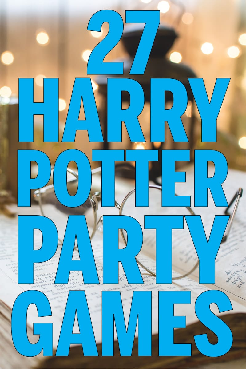 27 magical harry potter games for muggles of all ages play party plan