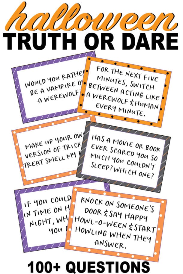 Great Truth Or Dare Questions Free Printables Play Party Plan