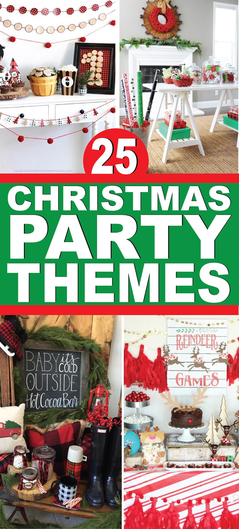 25 Fun And Festive Christmas Party Themes Play Party Plan