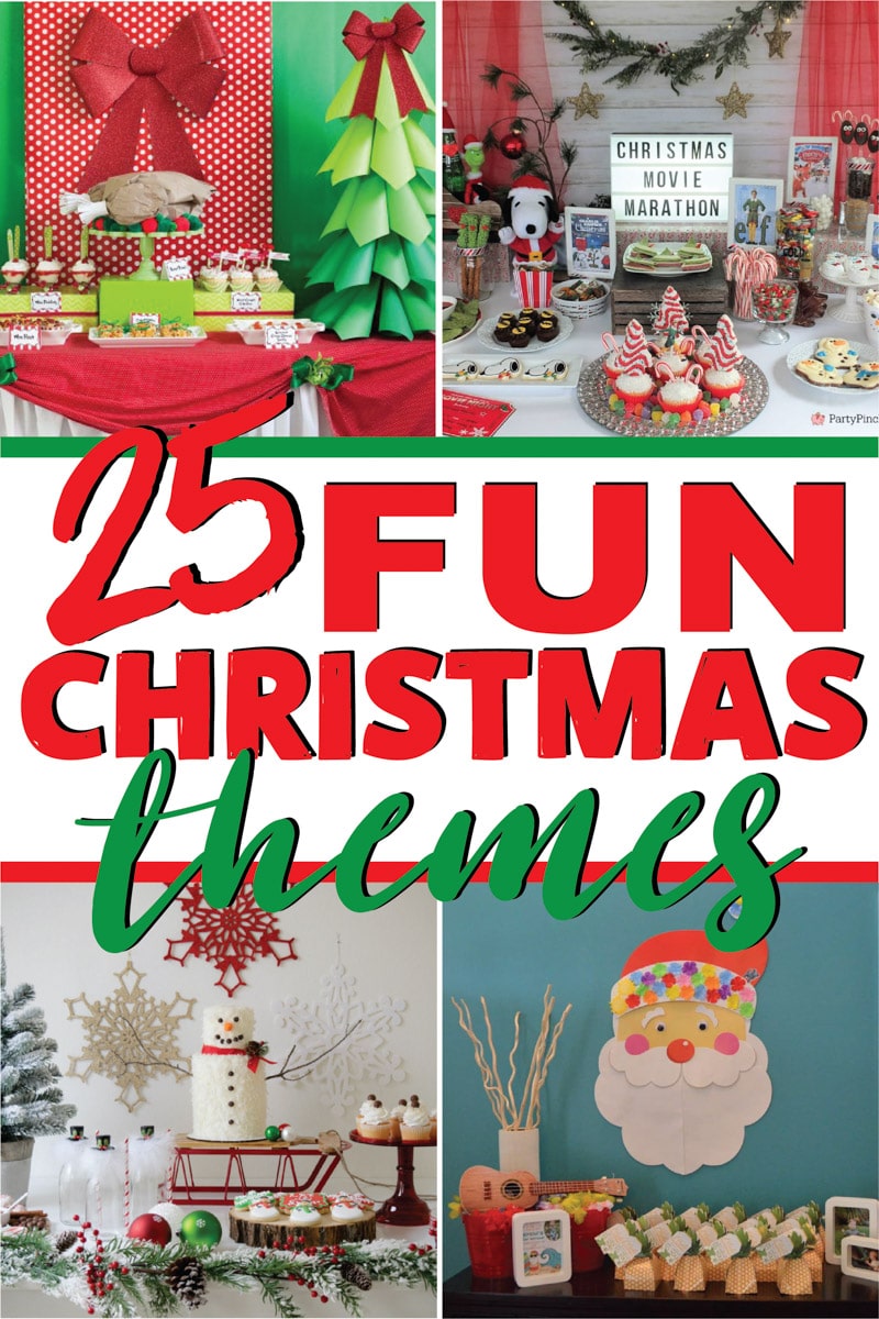 25 Fun And Festive Christmas Party Themes Play Party Plan