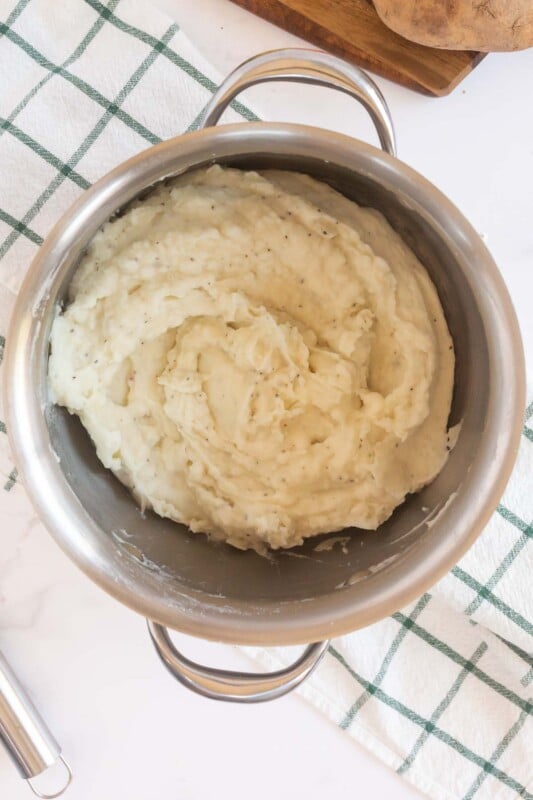 Easy Mashed Potatoes without Milk - 14