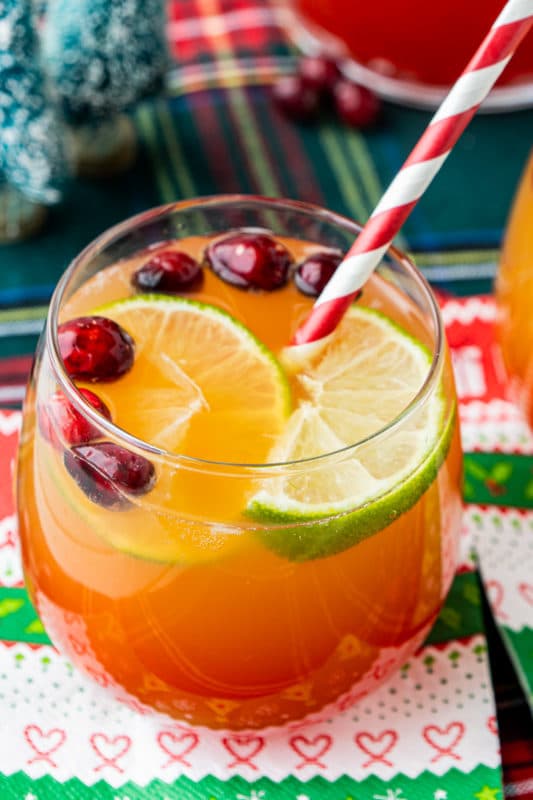 Easy Christmas Punch Recipe (Nonalcoholic) - Play Party Plan