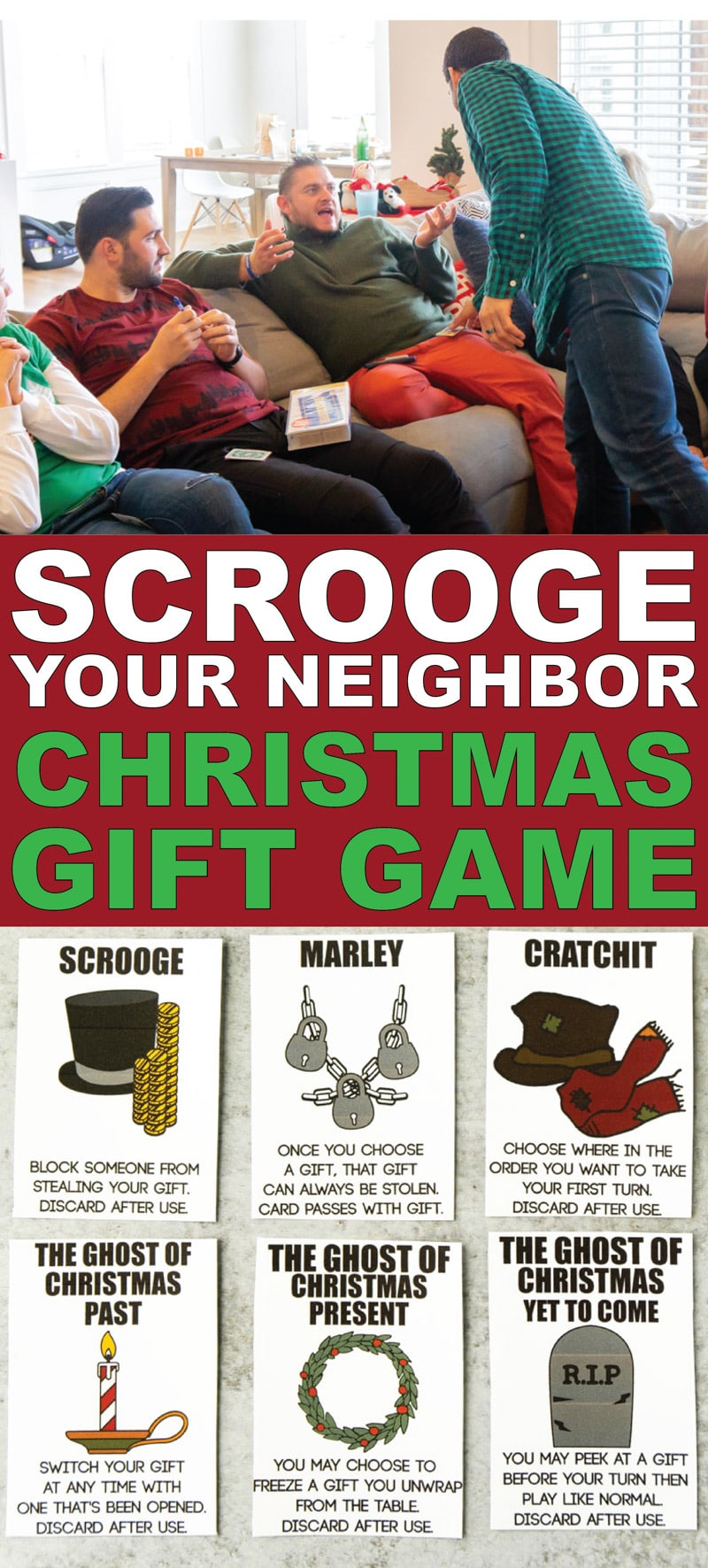 Best Neighbor Gift Playing Cards and Free Printable Game Instructions