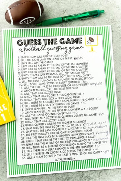 26 Best Super Bowl Party Games for Football Fans
