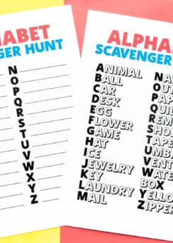 Video Scavenger Hunt Ideas {Free Printable!} - Play Party Plan